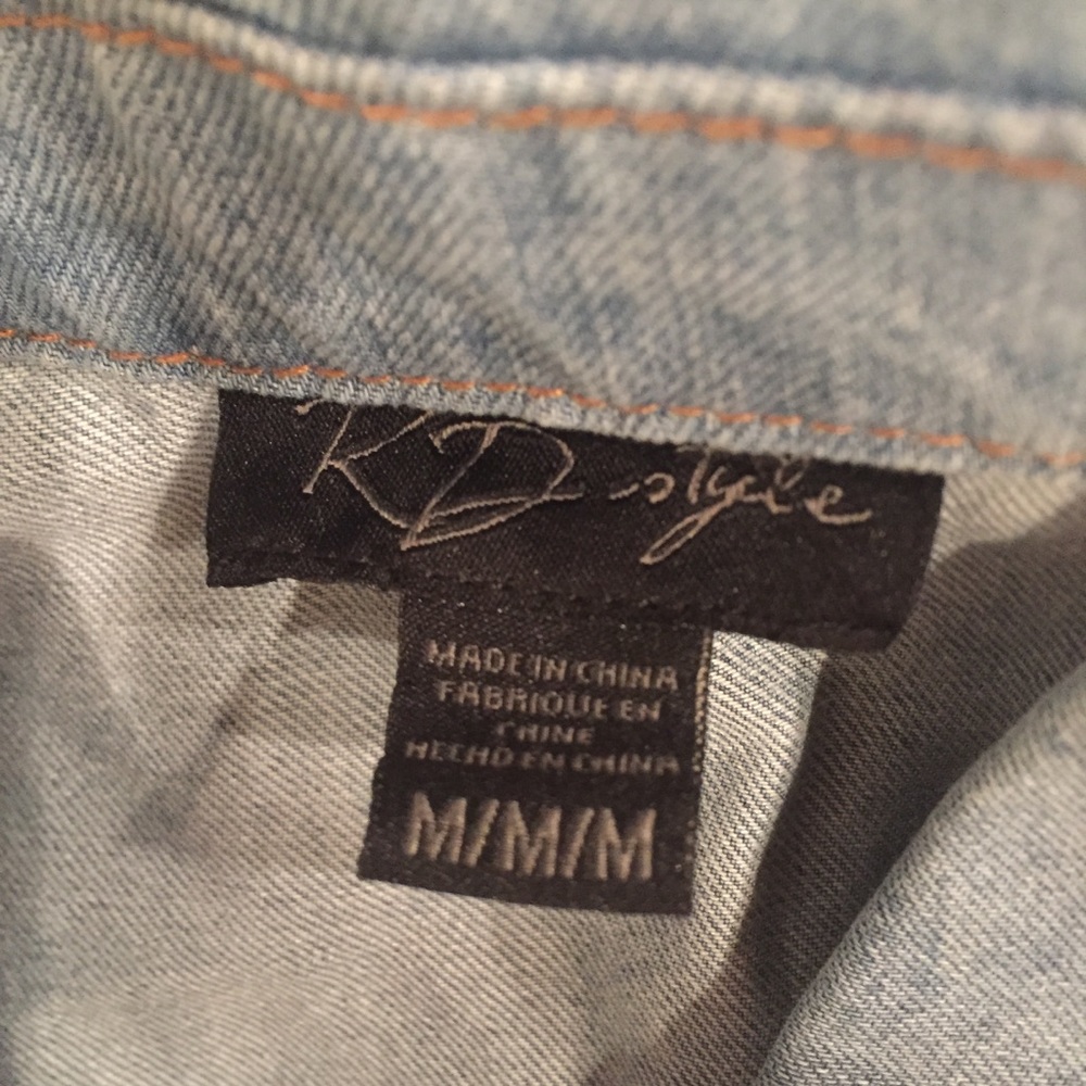 Rd Style Patchwork Denim Jacket Nwt Medium - image 4